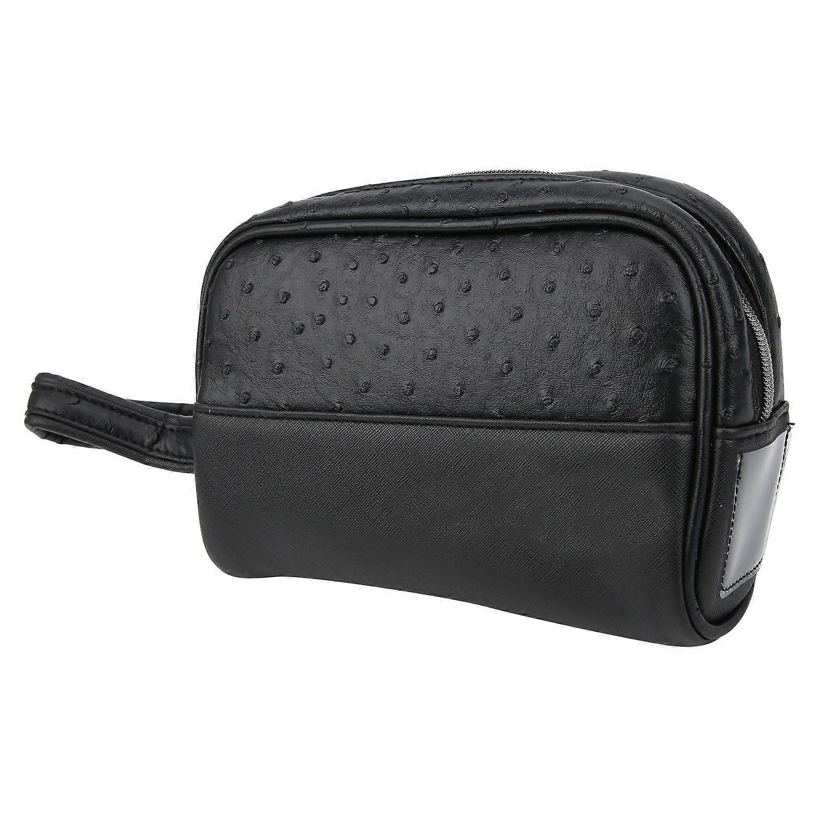 Handheld Bag Portable MultiFunctional Waterproof Bag Small Tool Organizer Case with Lock(Black )