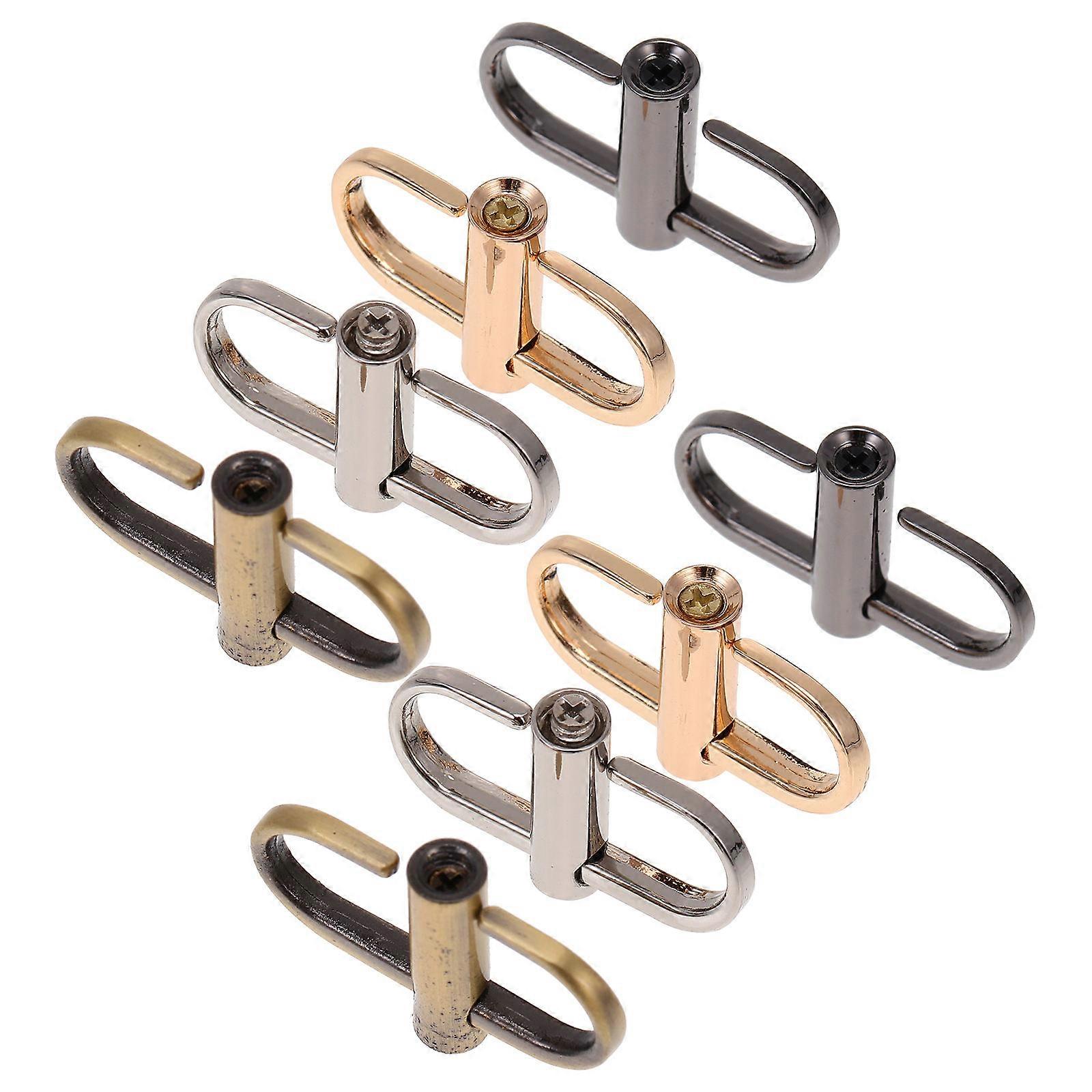 Creative DIY Buckles for Bag Chain Adjustment 16Pcs Compact Buckles