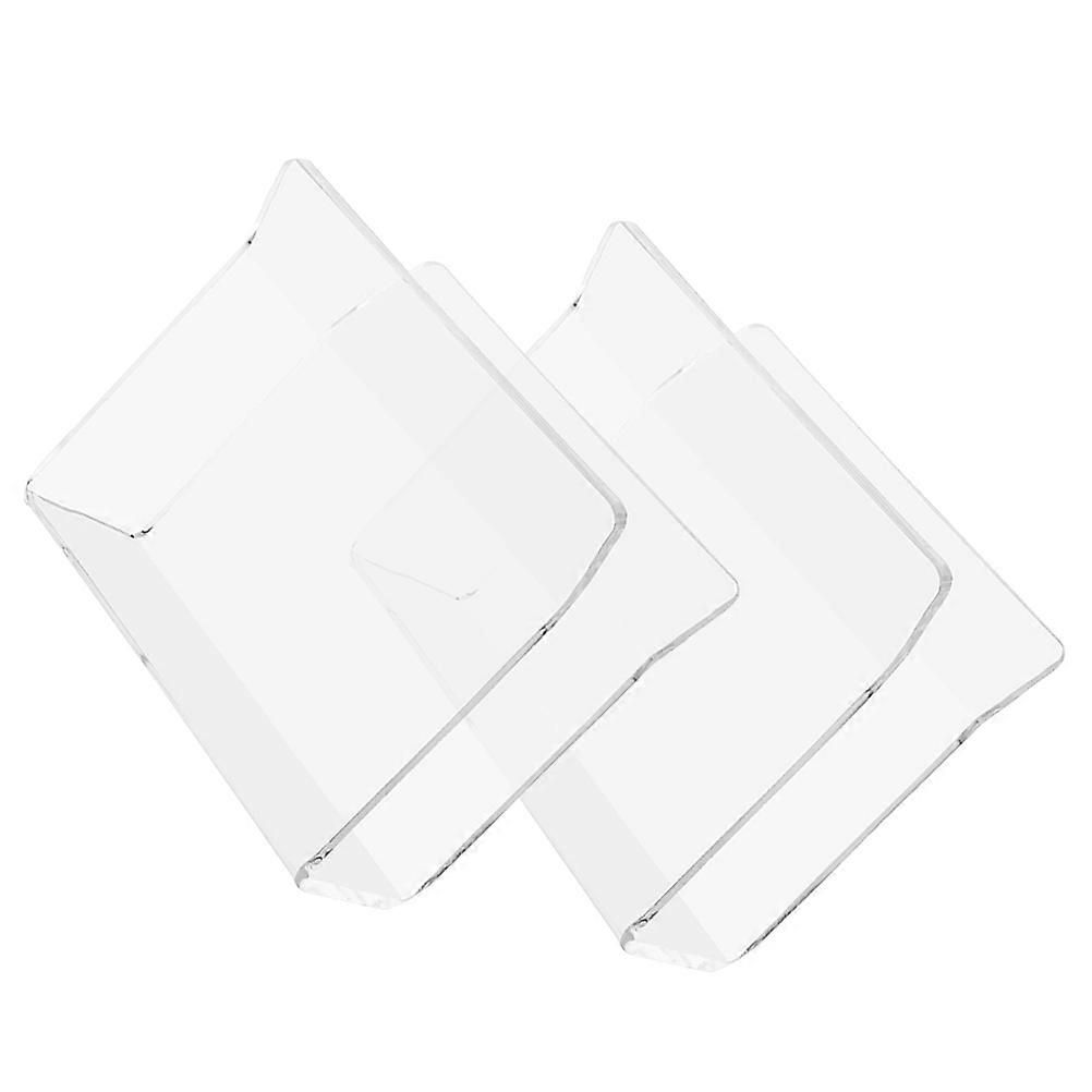 Tissue Holder Acrylic Napkin Dispenser for Storage 6Pcs Transparent