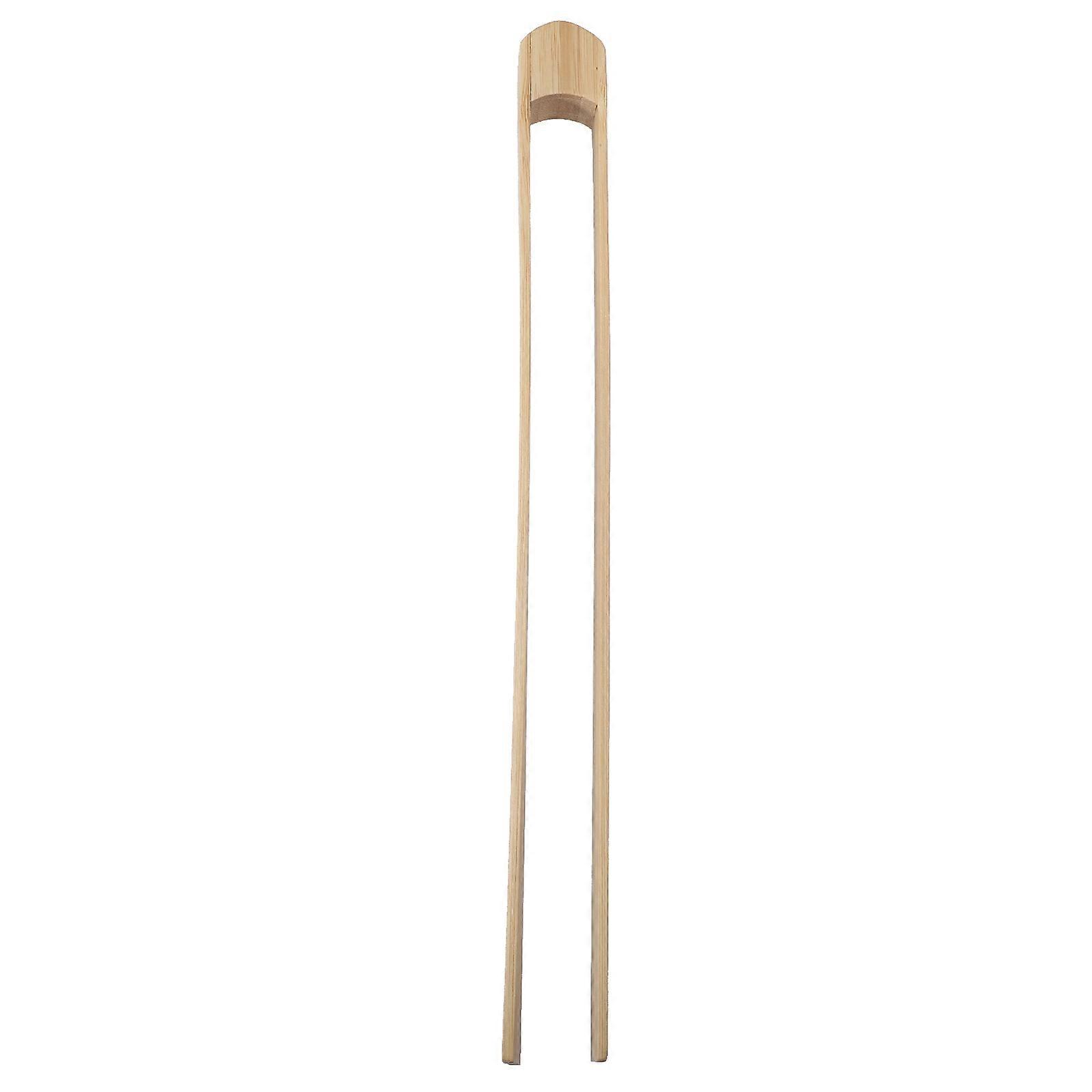 Bamboo Toast Tong Food Serving Tong for Kitchen Use 10Pcs