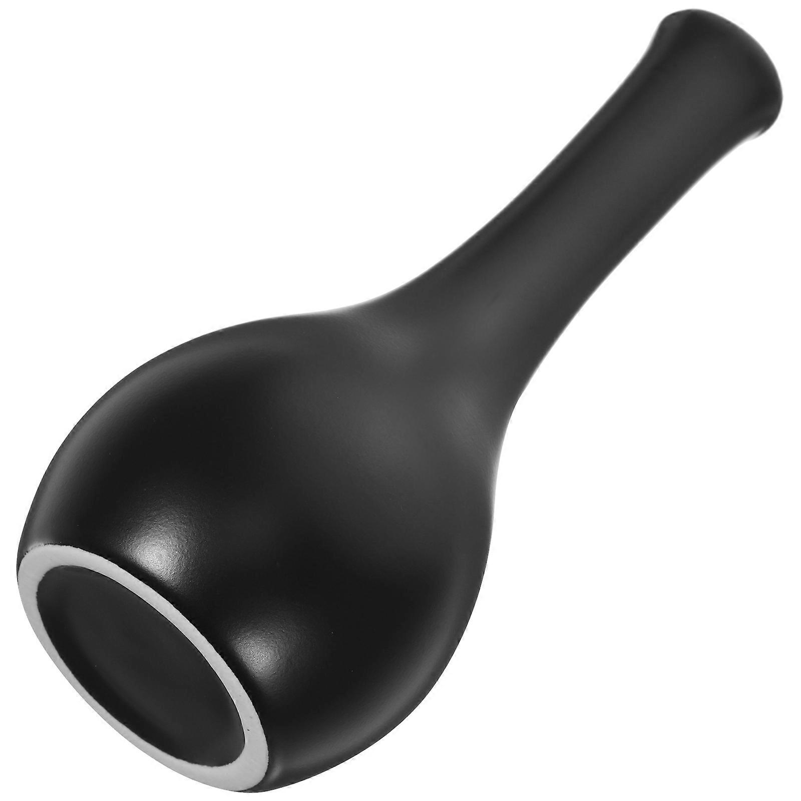 3Pcs Ceramic Flower Vase for Table Decoration Black Desktop