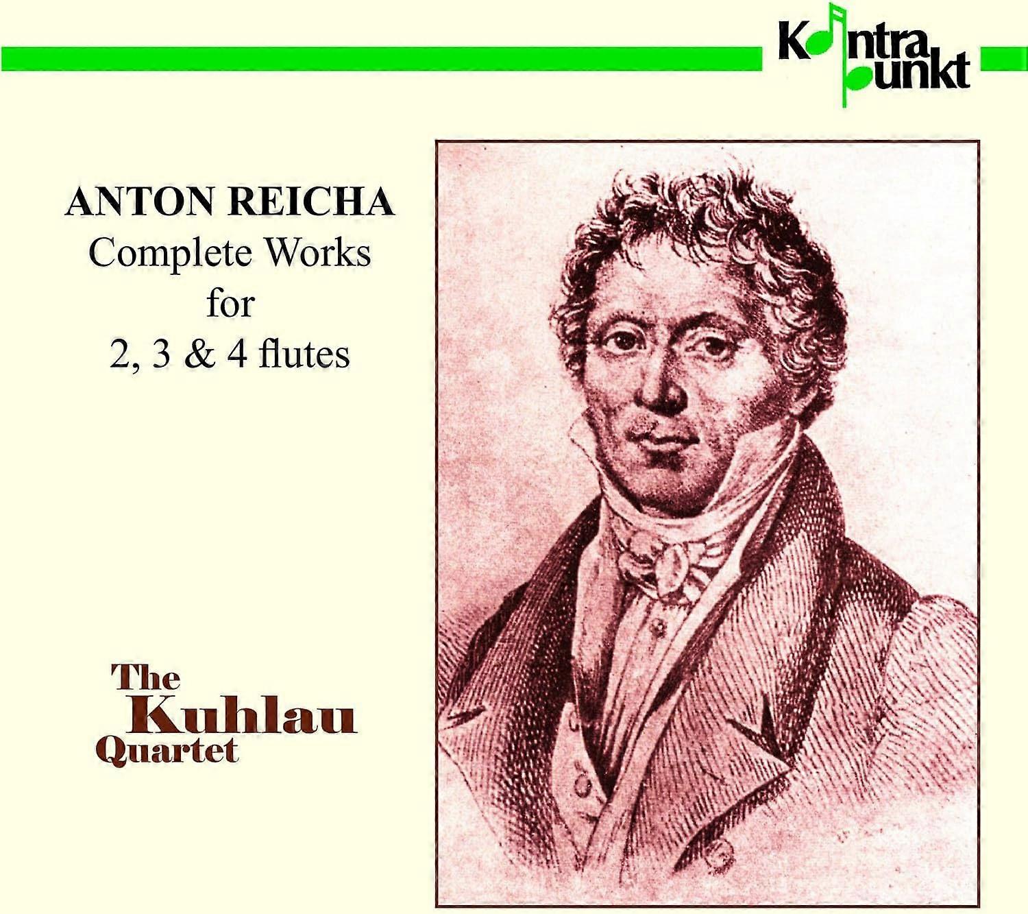 The Kuhlau Quartet - Works For 2  3 And 4 Flutes [CD]