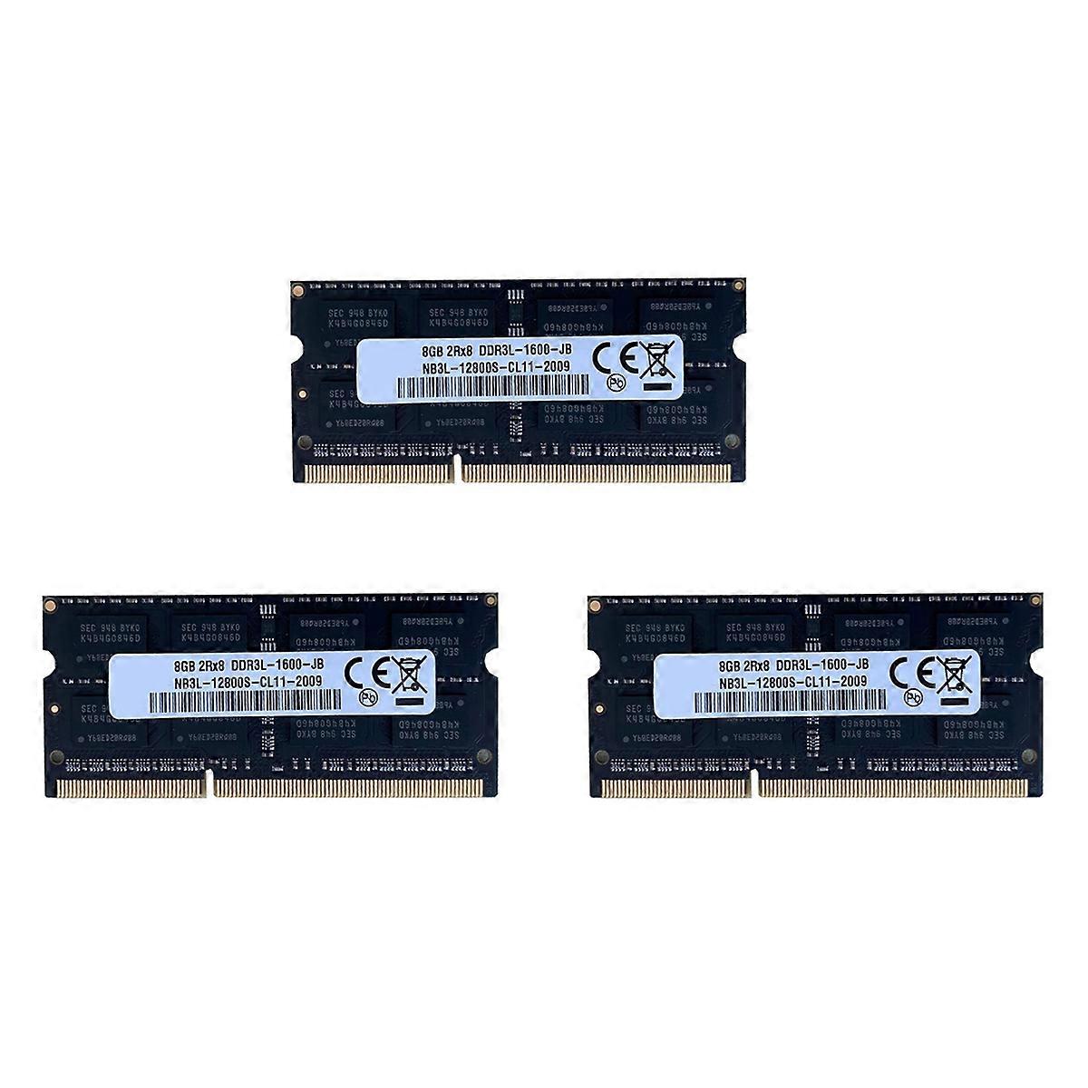 DDR3 8GB Laptop Ram Memory 1600Mhz PC3-12800 1.35V 204 Pins SODIMM