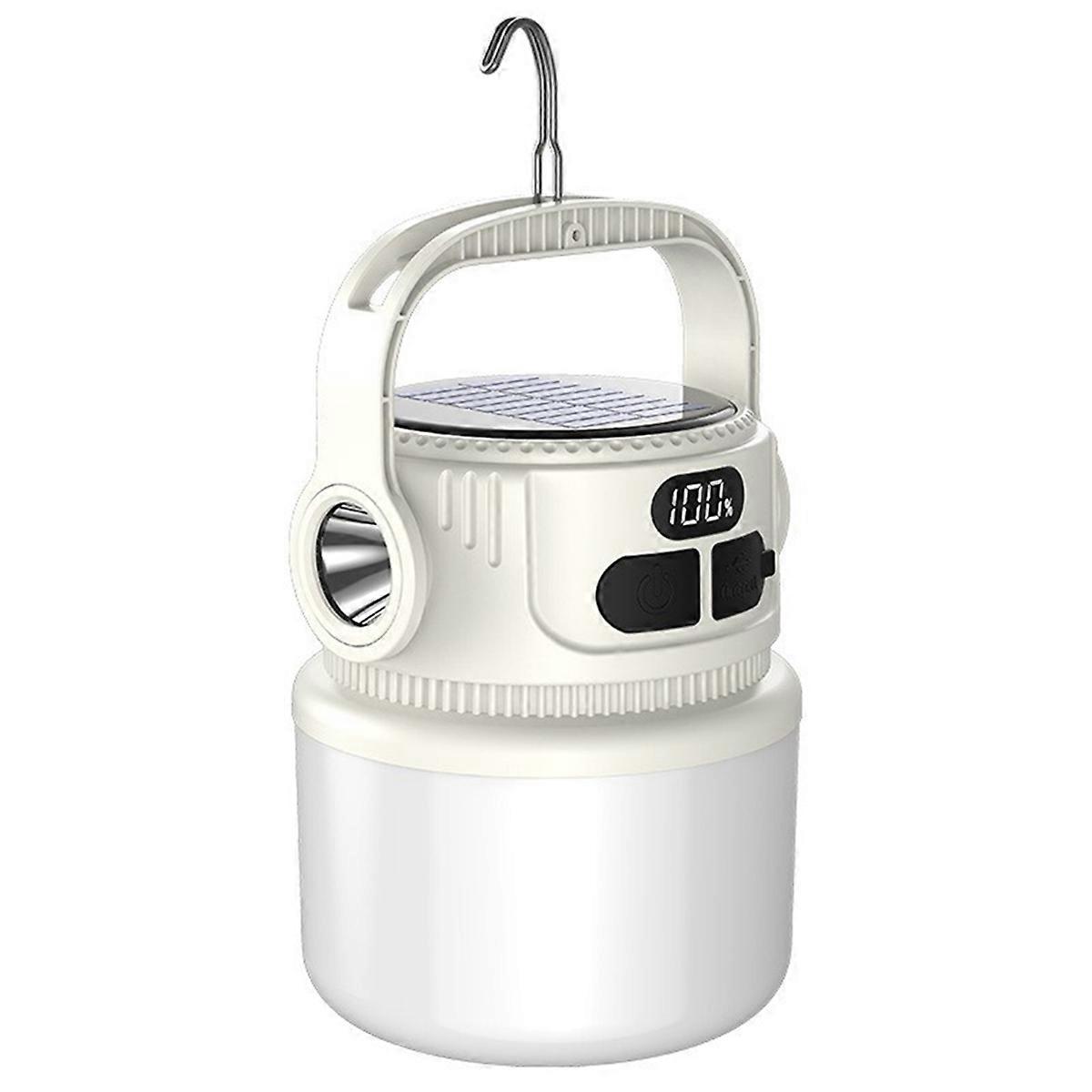 LED Solar Bulb Light Rechargeable Portable Lanterns Waterproof A