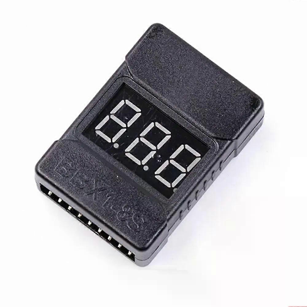 1pcs BX100 1-8S Lipo Battery Voltage Tester/ Low Voltage Buzzer Alarm/ Battery Voltage Checker with Dual Speakers