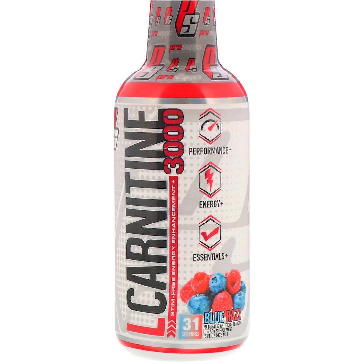 ProSupps, L-Carnitine 3000, Blue Razz, 16 fl oz (473 ml)
