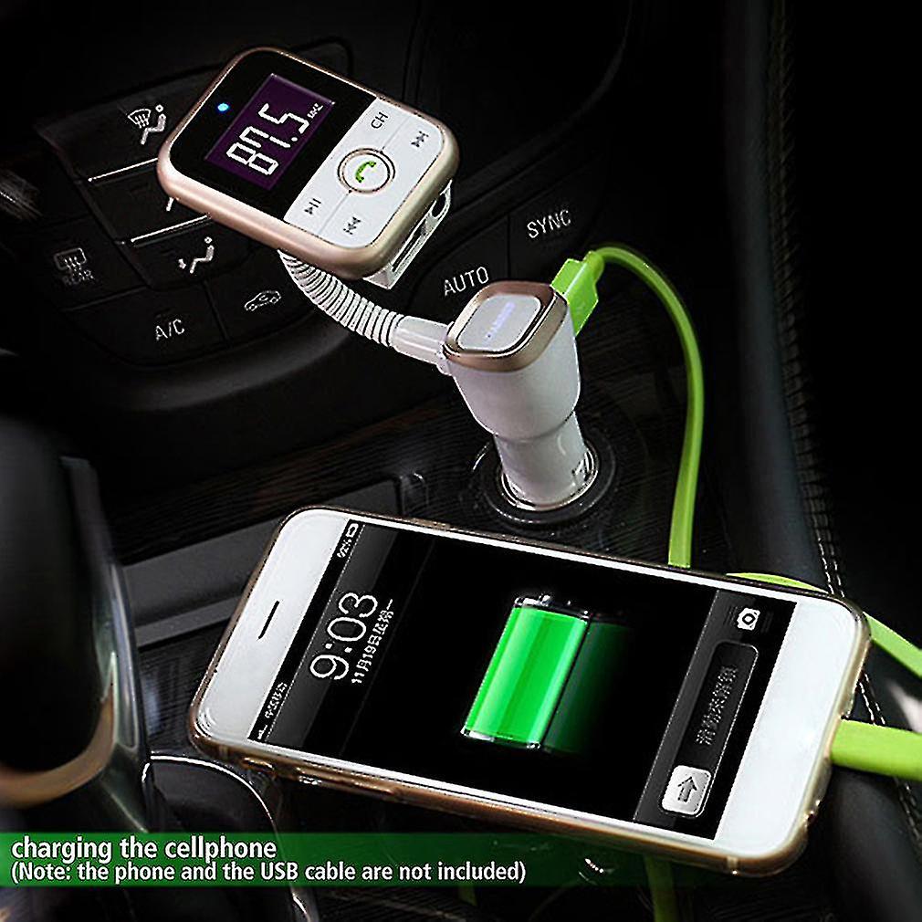 Bluetooth Transmitters Wireless Bluetooth Lcd Fm Transmitter Modulator Car Kit Mp3 Player Usb+remote