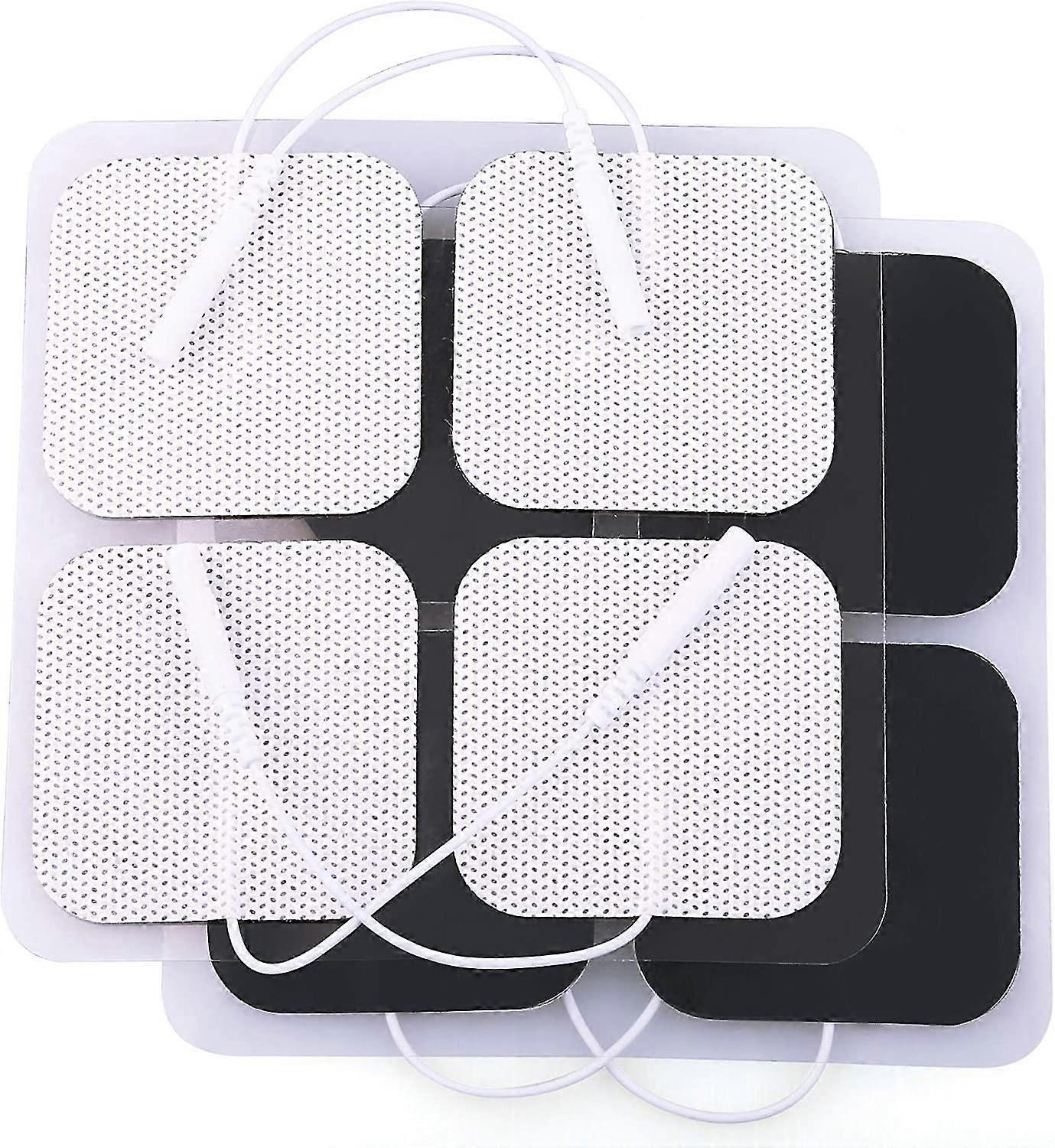 Electrode Pads, 20pcs, 2x2, Unit Replacement Pads For Electrotherapy, Ems Muscle Stimulation Machine