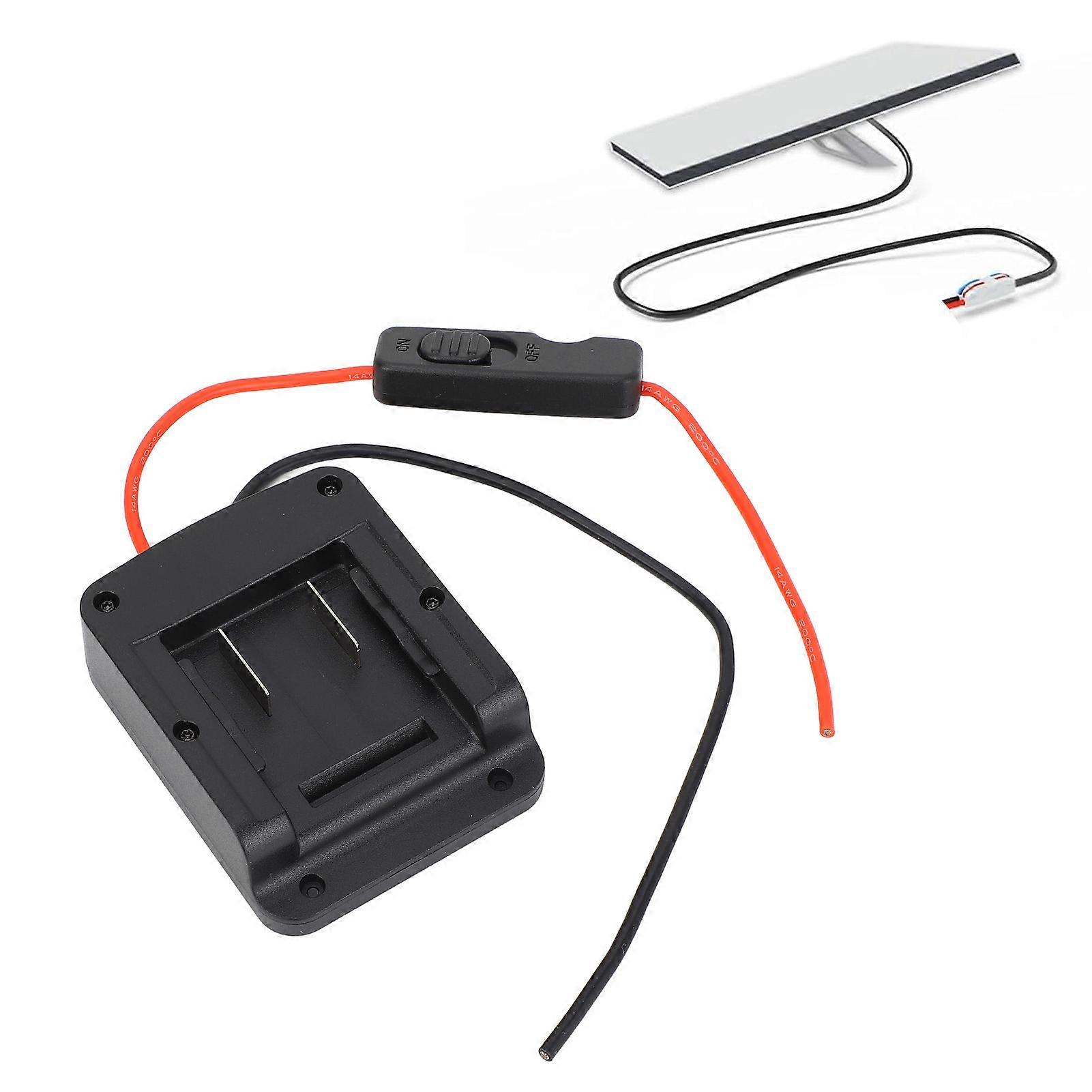 DC Power Cable for Mini Dish Antenna 30A Fuses 18V Battery Adapter for Power X Change Portable Power Supply Kit 