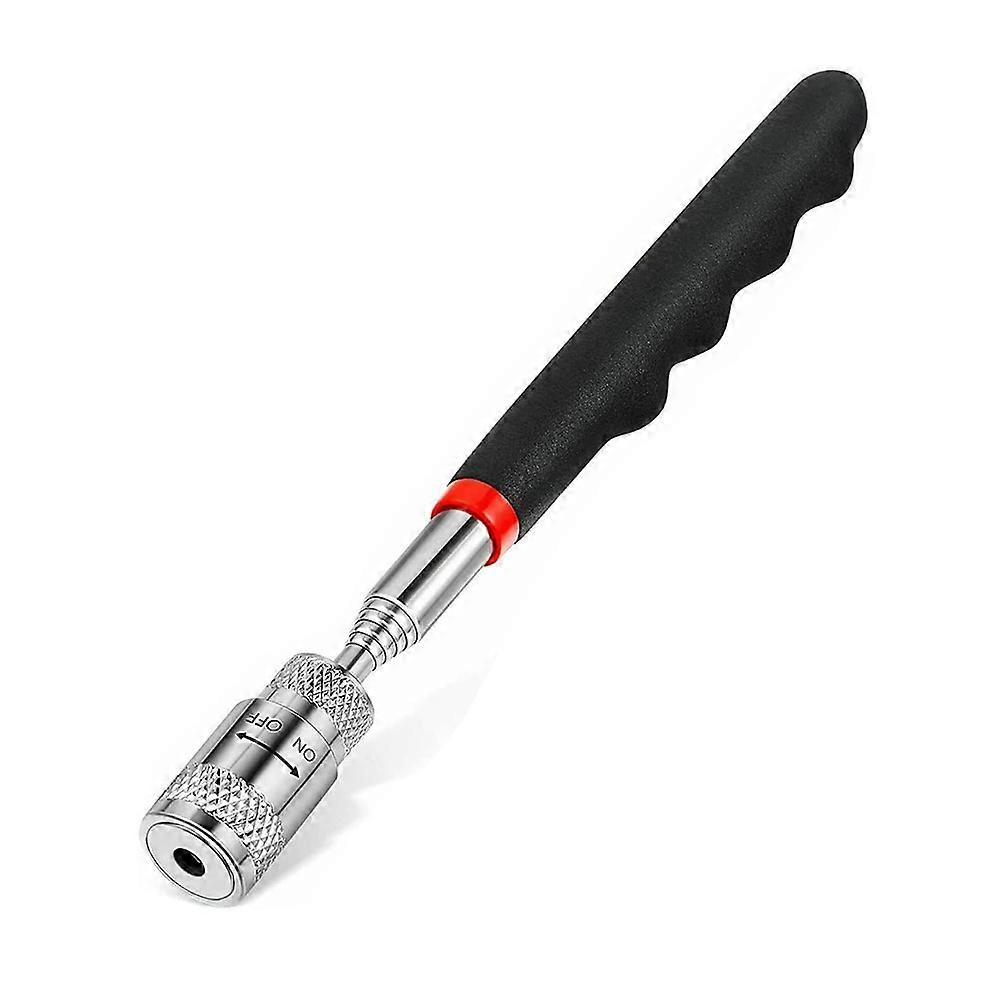 Telescopic Long Pen Telescopic Magnet Stick Adjustable Anti Slip Handle Magnetic Pick-Up Tools with LED Light Durable