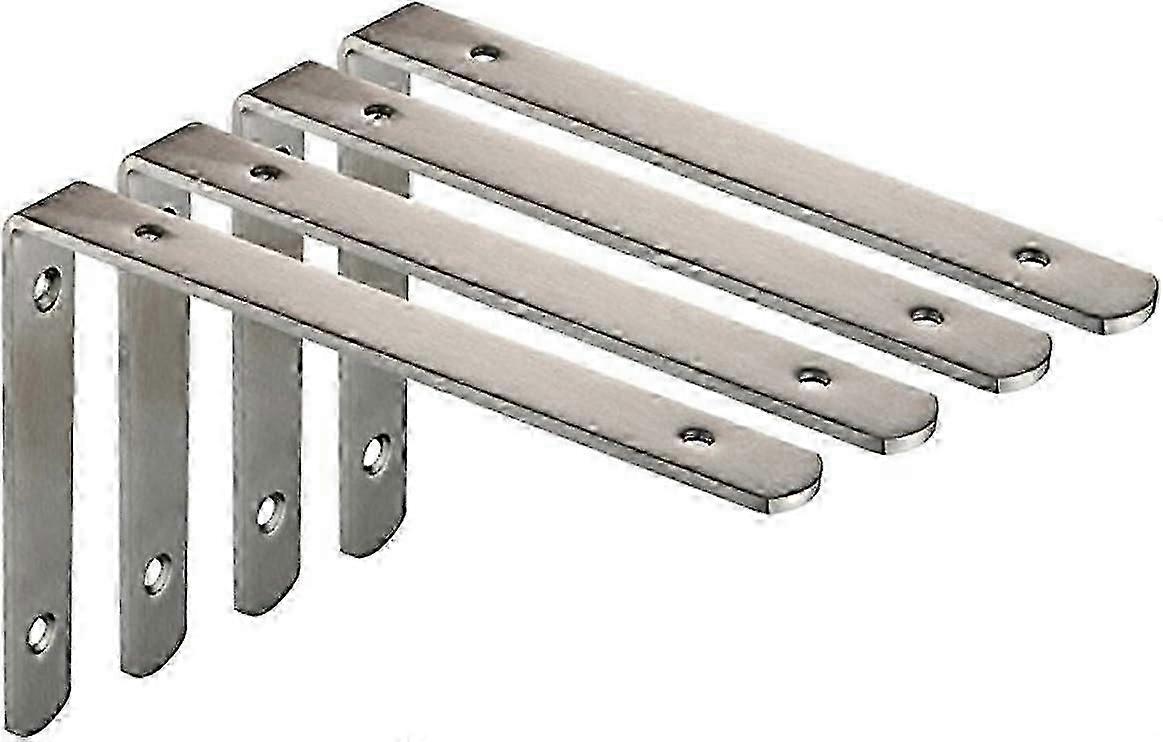Stainless Steel Heavy Duty L-Shaped Corner Brace Joint Angle Bracket