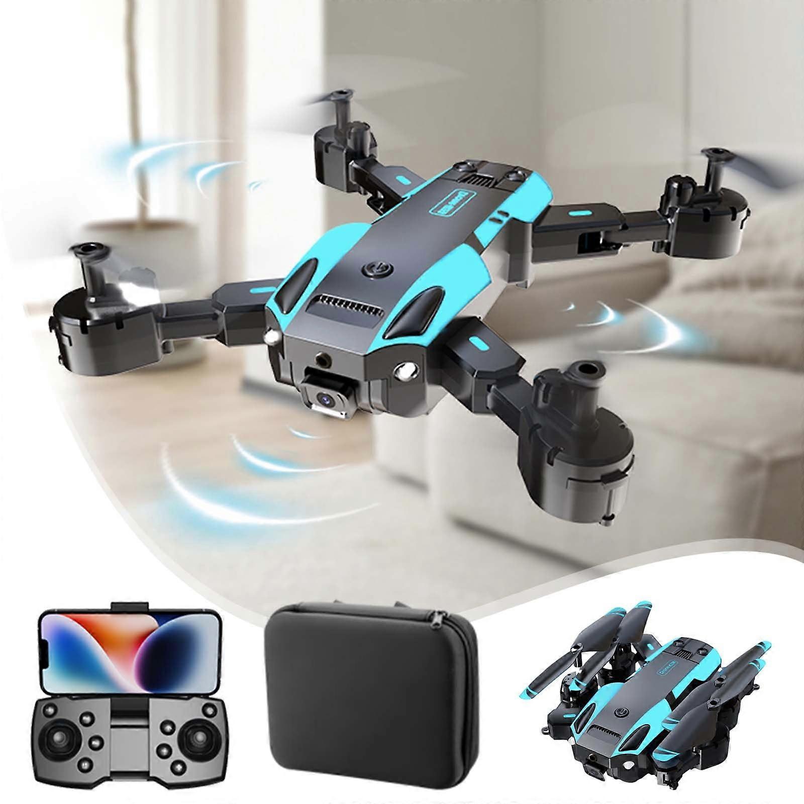 Cyber Monday Deals 2024: Viflosae Dual Camera Folding Drone with 4-Aircraft Obstacle Avoidance, Compatible with Electronics Gadgets
