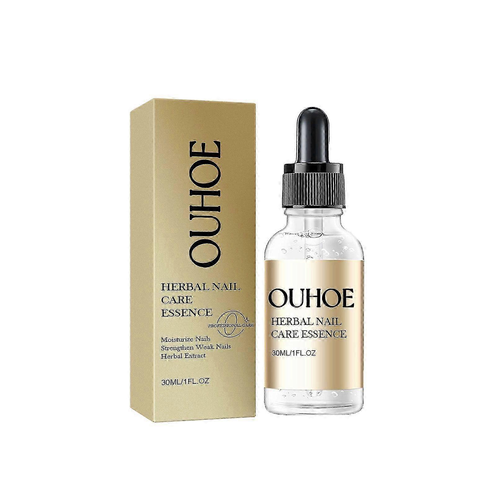 Essence de soin des ongles aux plantes - Répare, fortifie les ongles gris, soin manucure nourrissant, 30 ml