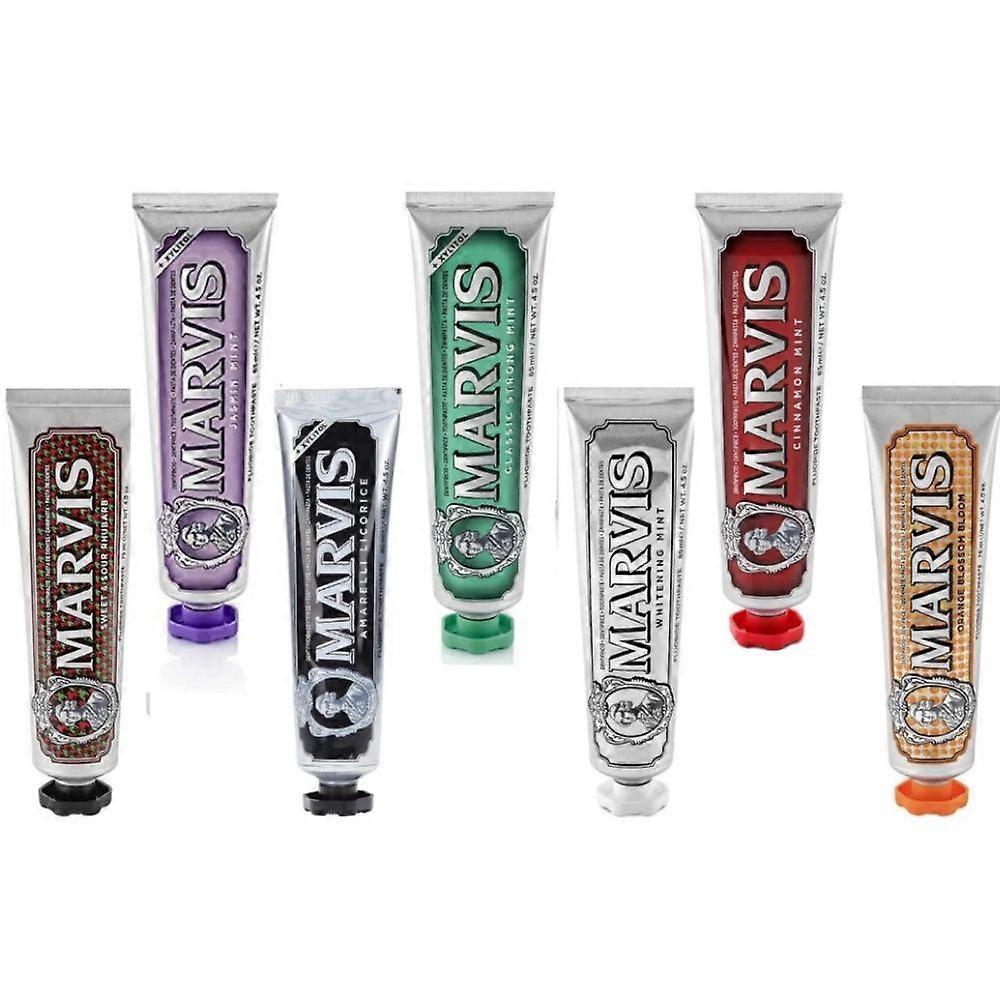 Dentifrice blanchissant Marvis pour fumeurs, menthe, 85 ml, favorise un blanchiment naturel