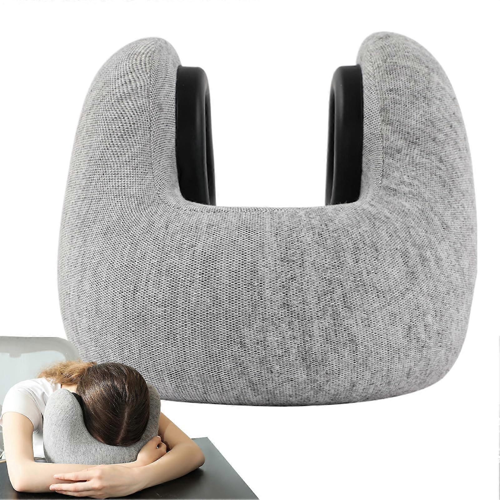Neck Pillow for Travel U Shape Memory Foam, Breathable Ergonomic Cushion for Plane, Car, Backpacking, Camping