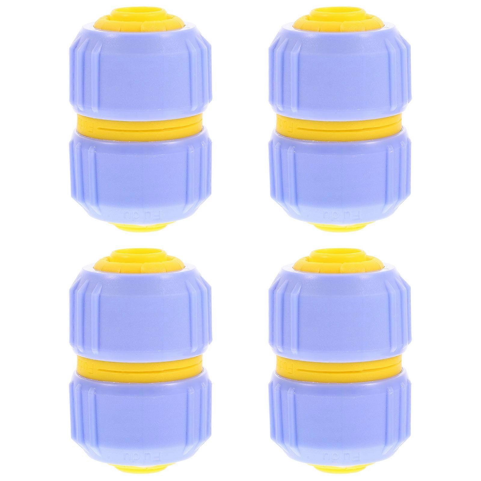 4pcs Garden Hose Fitting Quick Connectors Water Hose Adapter Hose Attachments