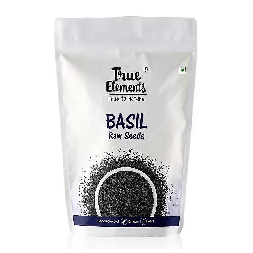 Basil Seeds (250 g), Basil Raw Seeds, True Elements