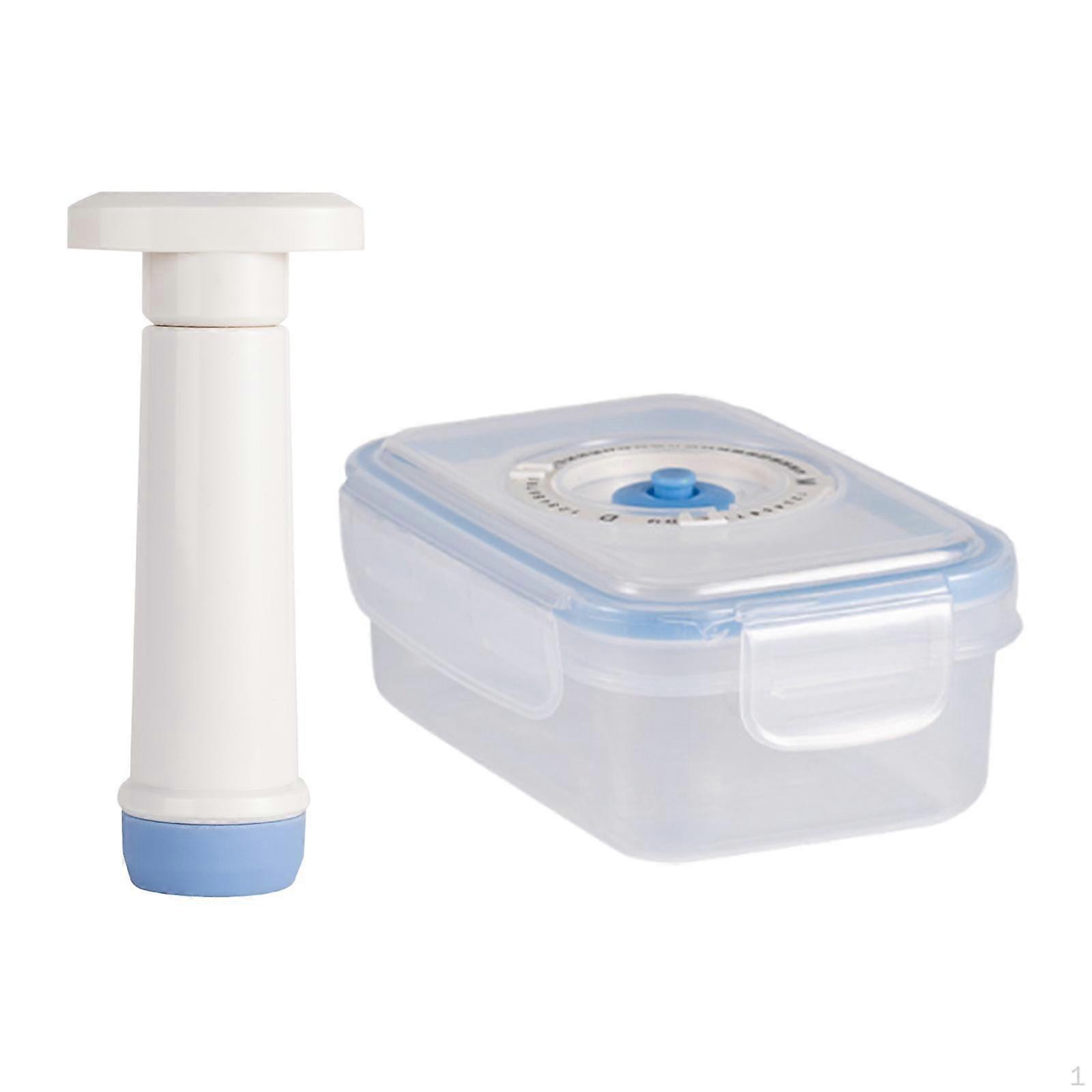 Food Preservation Container with Vacuum Pump for Meal Prep And Storage