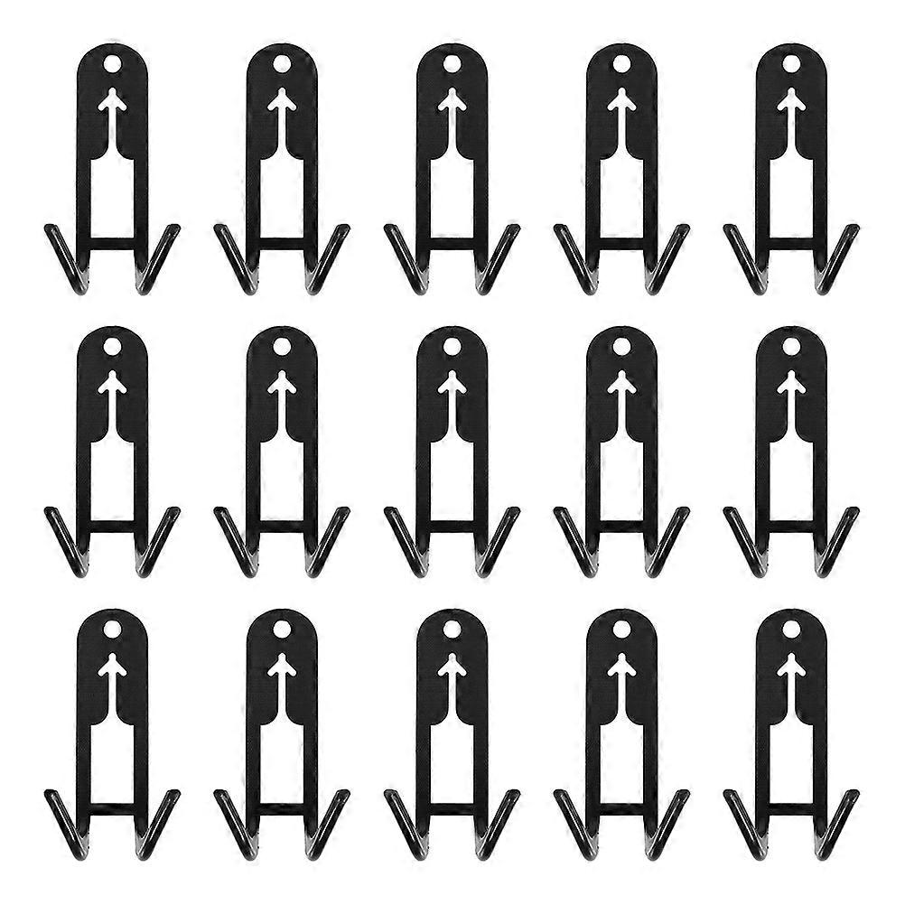 Black ABS Melon Hanging Hooks for Fruit Suspension 30Pcs Multipurpose Utility