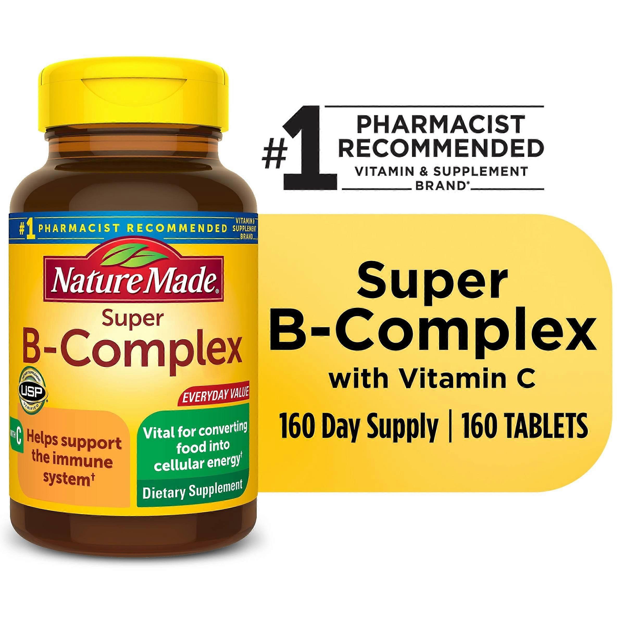 Nature Made Super B-Komplex Tabletten, 160 Stück