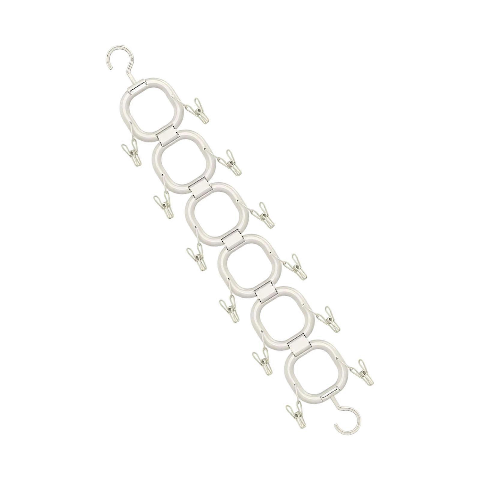 Minimalists Wall Mounted Hat Rack Multipurpose Shelf with Builts in Hook Moisture Resistant Designs  Cream white