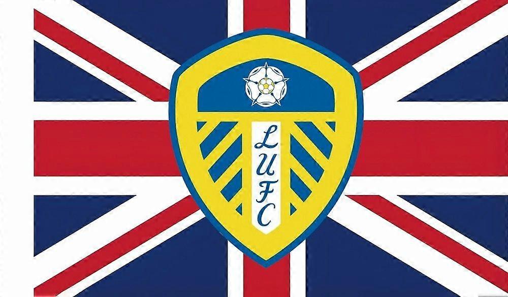 Leeds fodbold Union Jack-flag.