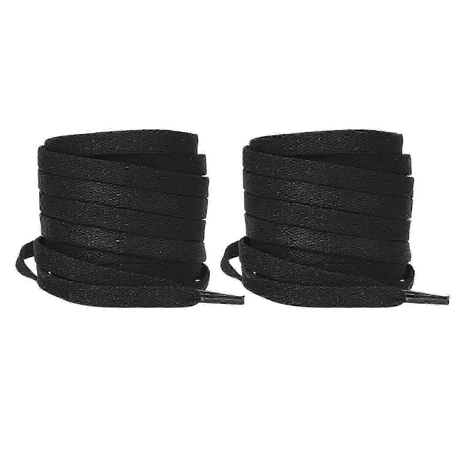 Enhanced 8mm Flat Shoe Laces for Athletic Running & Casual Shoes - Multicolor Polyester Boot Strings Pair
