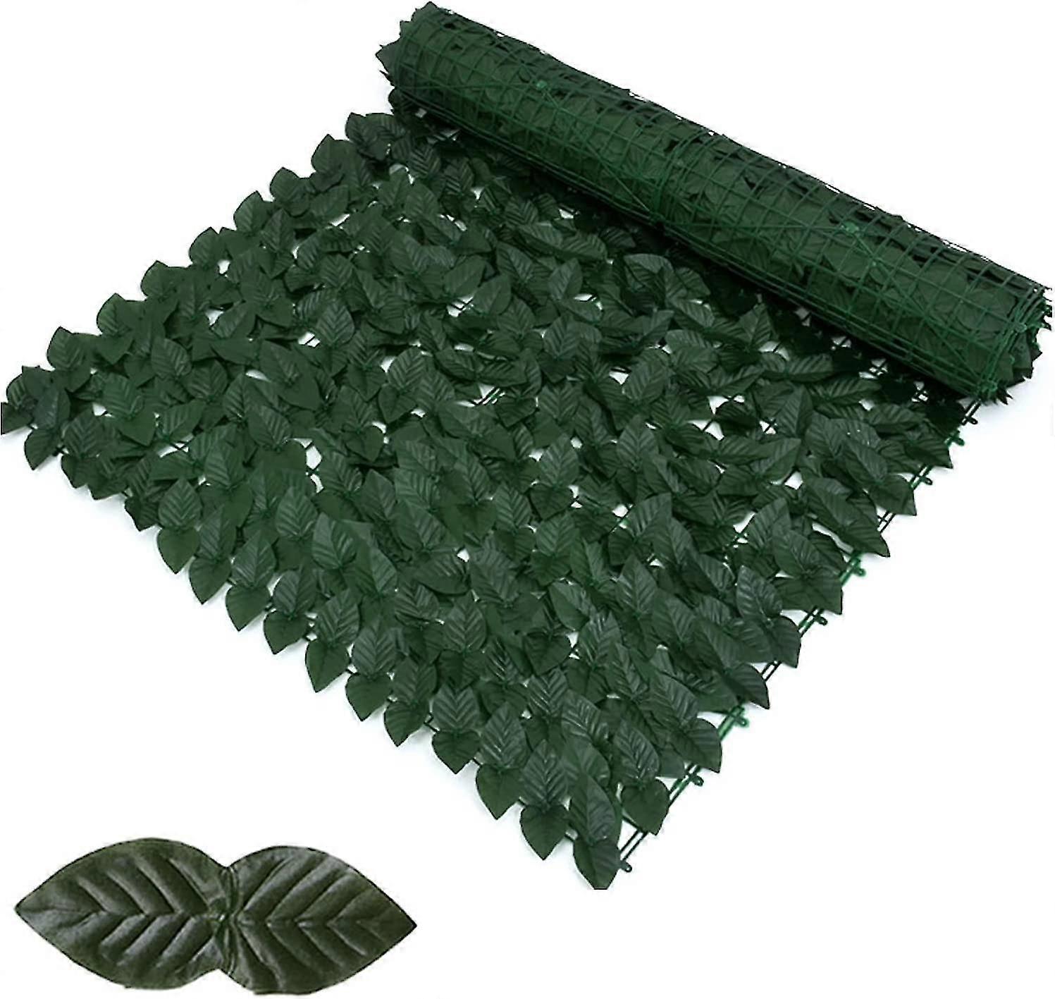 Artificial Roll Hedge, Artificial Fence Foliage Balcony Protection, Plastic Artificial Hedge