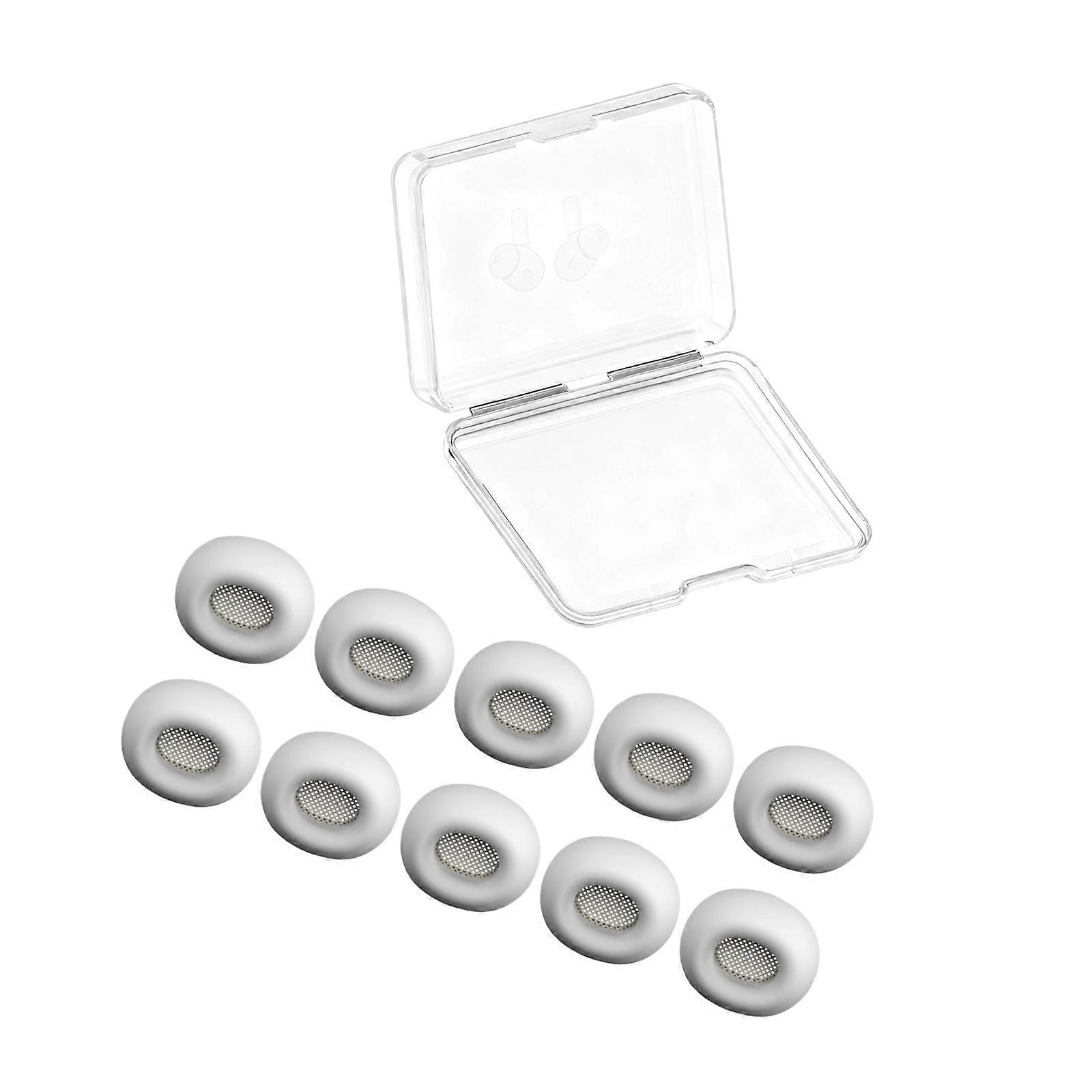 5Pair Silicone Ear Tip with Storage Box for Pro3 In-ear Headphone Eartips Tip Anti-Slip Noise Reduce Multicolor