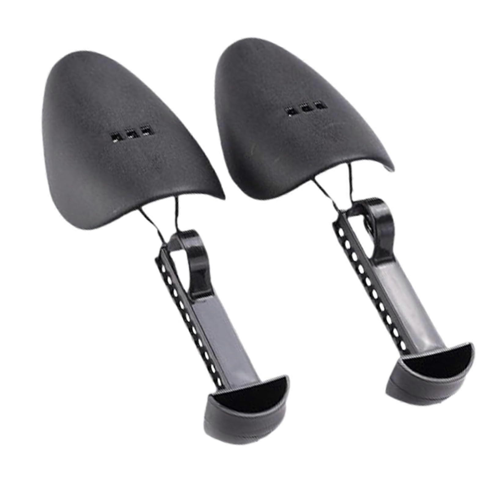 1 Pair Plastic Shoe Tree Stretcher and Shaper for Boots and Shoes with Spring Form Holder