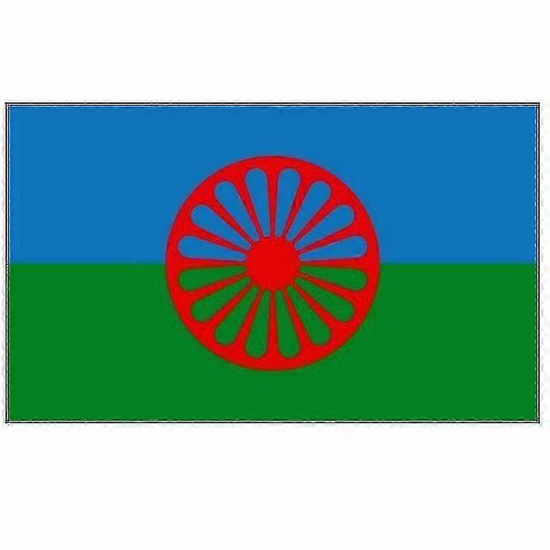 150x90cm Polyester Custom Flag compatible with Rom Gypsy Decoration