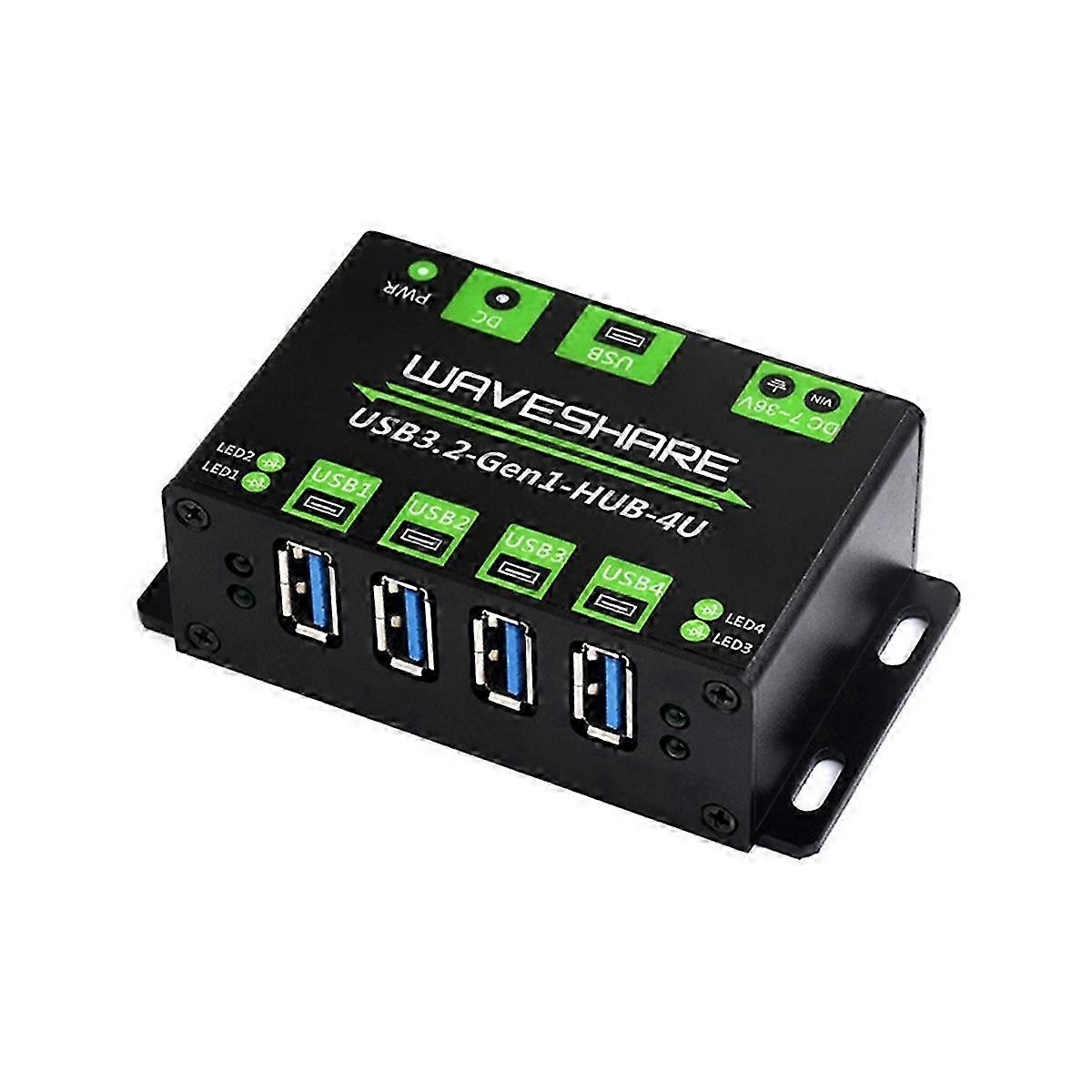 Waveshare USB3.2 HUB 4U Extended 4-Way USB 3.2Gen1 Interface