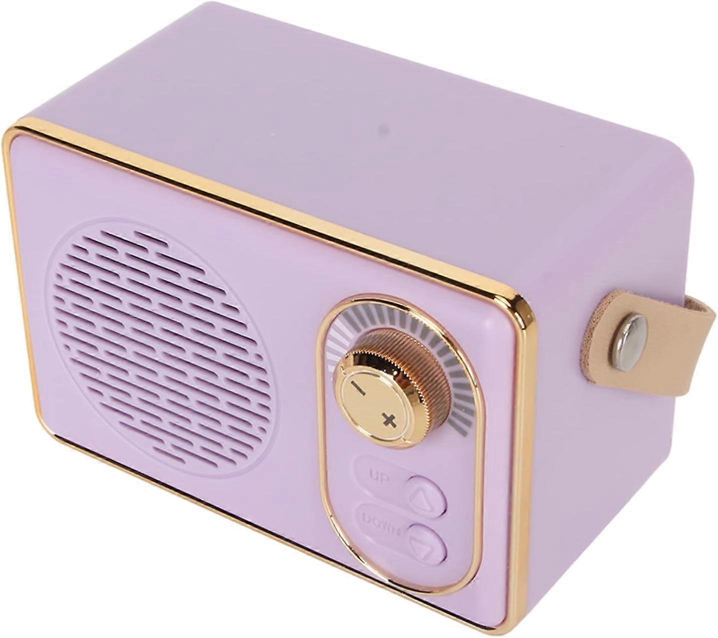 Retro Bluetooth Speaker, Vintage Speaker with Lovely Old Fashioned, Suitable for Home, Outdoor