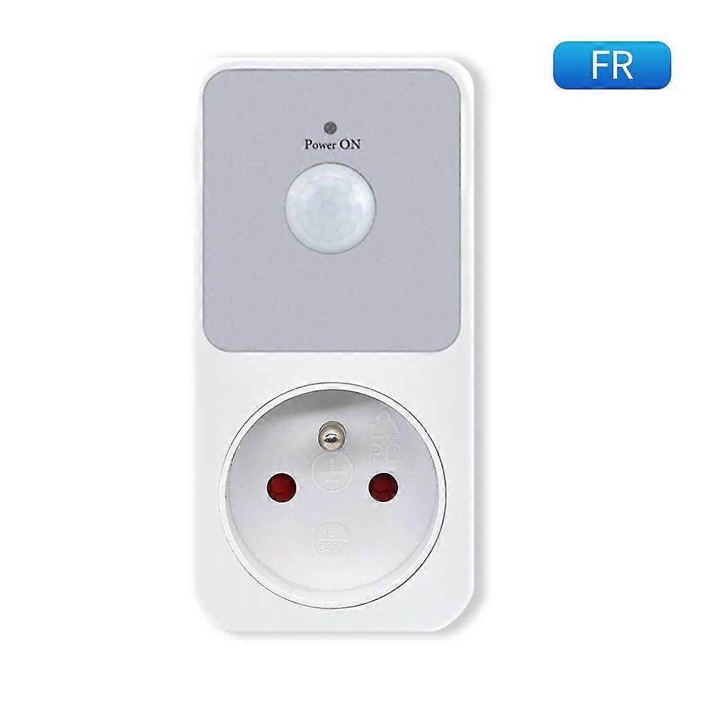 PIR Infrared Sensor Socket Protector LED Night Lights 220V EU FR US UK Plug 120�� Degree Wide Angle Automatic Induction Retardant