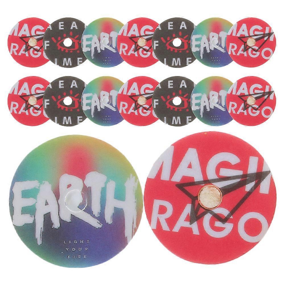 Aromatherapy Tablets 18Pcs Car Perfume Diffusers Retro Record Player Shape Assorted Color Fragrance Diffusion Suitable For Drivers