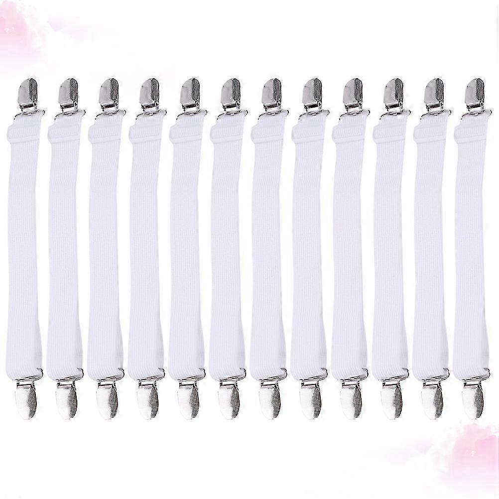 Sturdy Sheet Grippers with Elastic Bands for Mattress, 4pc