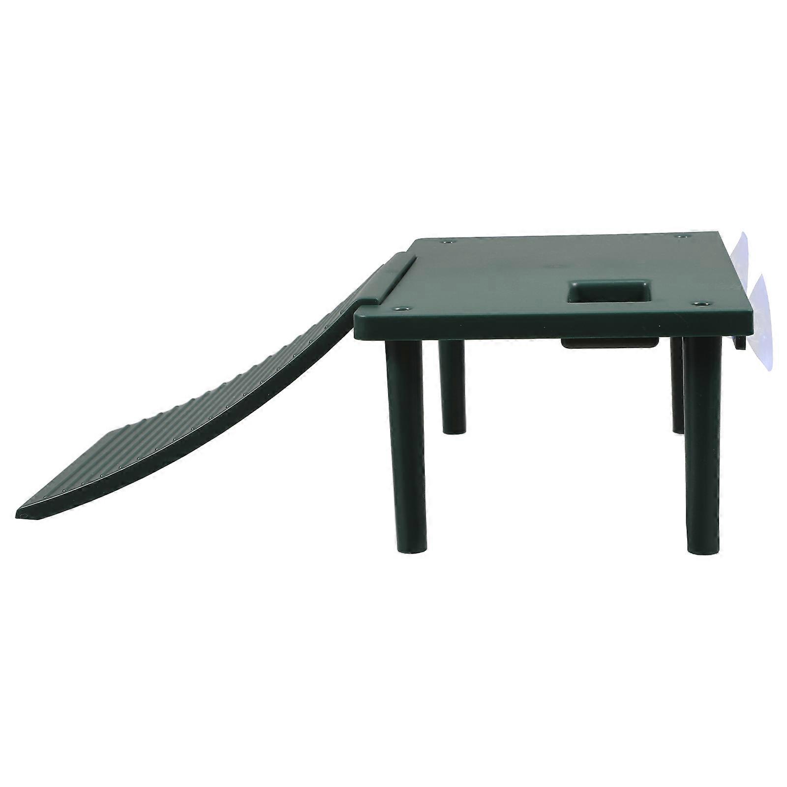 Aquatic Turtles Floating Dock Basking Platform Accessories For Turtle Tank Featuring Multifunctional Design In 22.00X14.00X6.00CM Size 1Pack