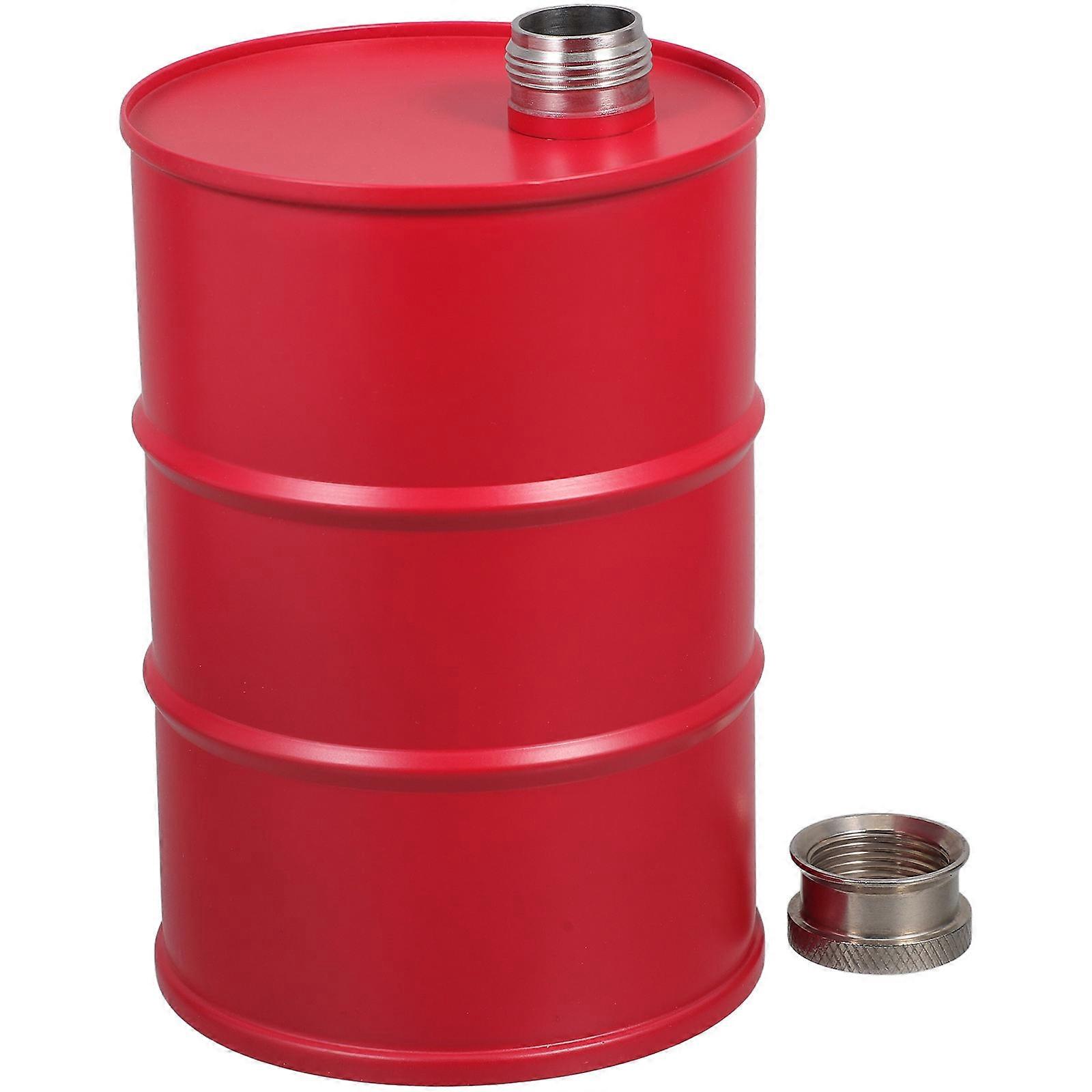 Wine Flask Stainless Steel for Storage 750Ml Portable Hip Flask Red