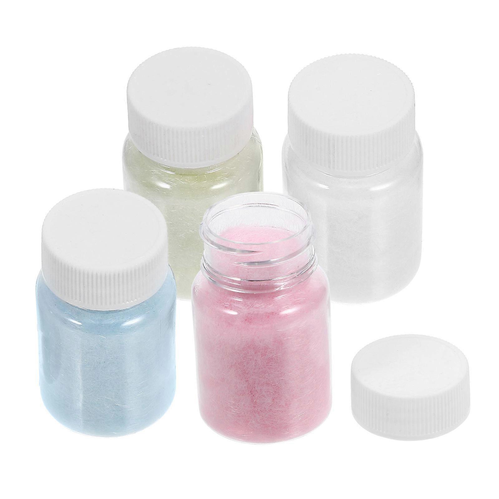 Flocking Powder for Crafts 4 Bottles Rich Colors for DIY Projects
