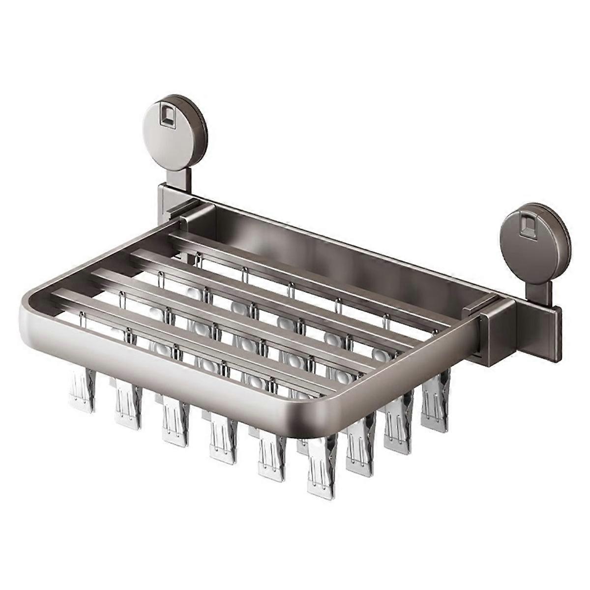 Folding Clothes Drying Rack - Large Laundry Dryer with Rods for Pants