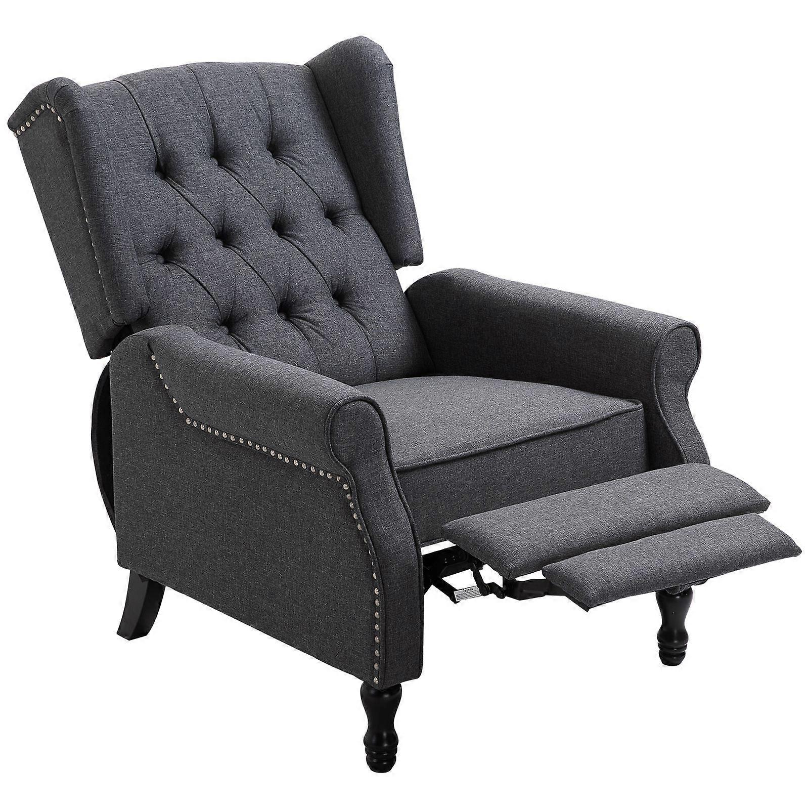 Recliner Armchair with Classic Tufted Back Support