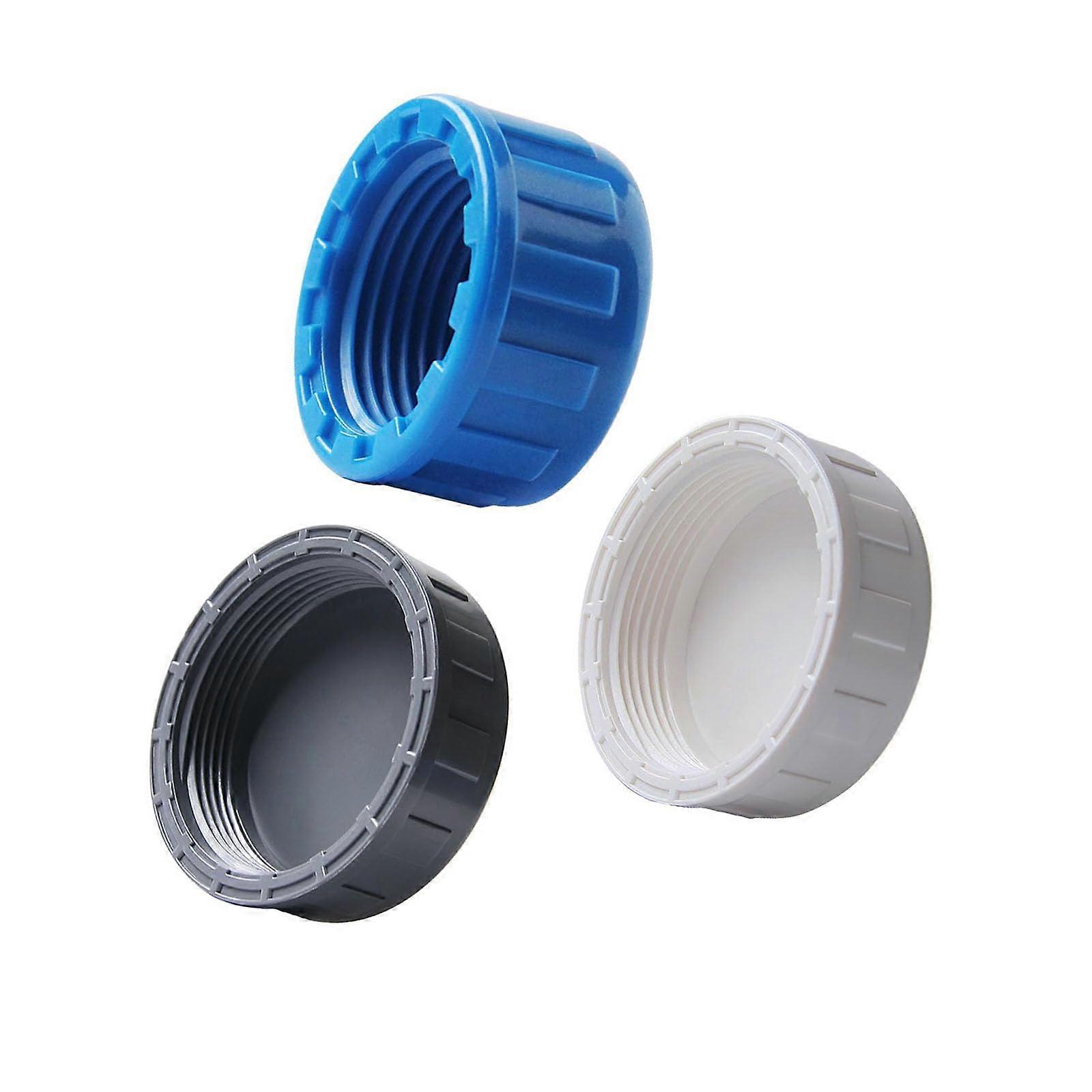 PVC Threaded Cap Blue 20mm For PVC Pipe Fittings, Threaded End Cap 20mm