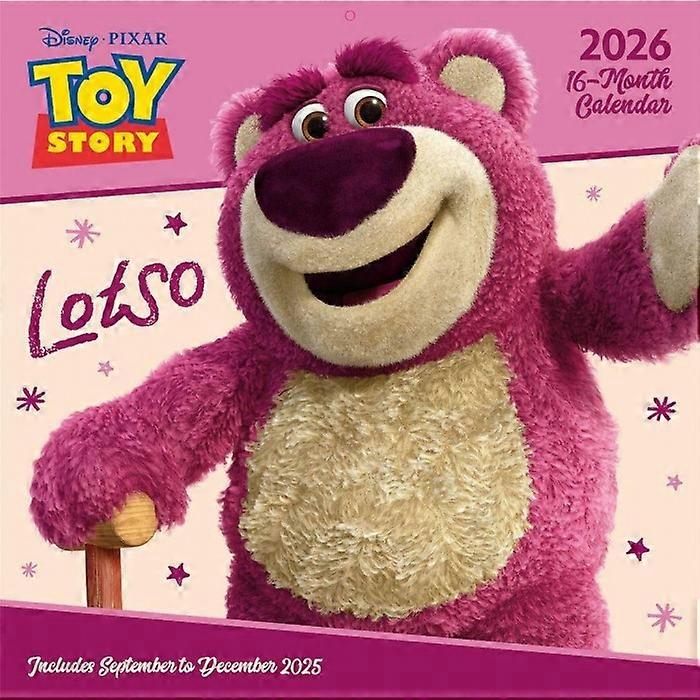 Toy Story 2026 Square Lotso Calendar
