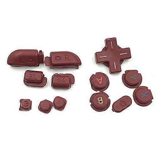 Replacement Buttons Red ABXY DPad Power Set for  3DS XL LL Precise Fit