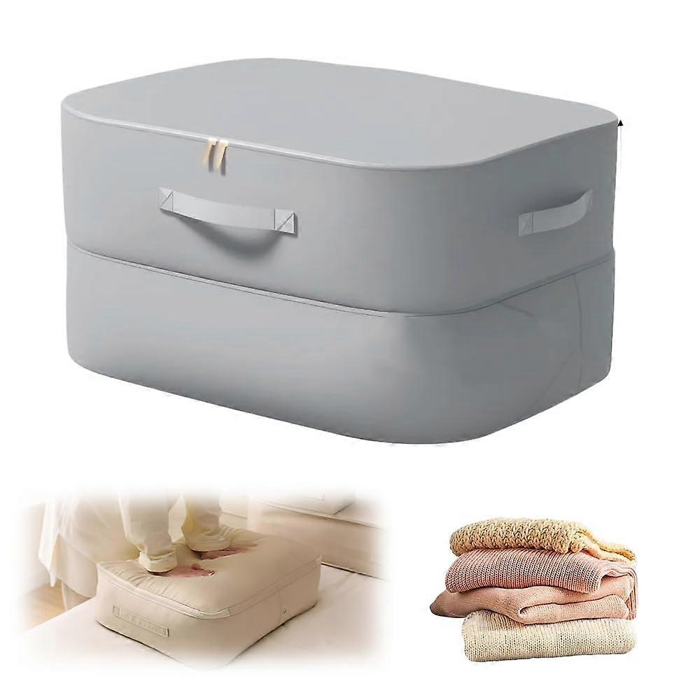 Compression Storage Bag Large Moistureproof Dustproof Space Saving Organizer with HeavyDuty Handles for Comforters Blankets Clothes