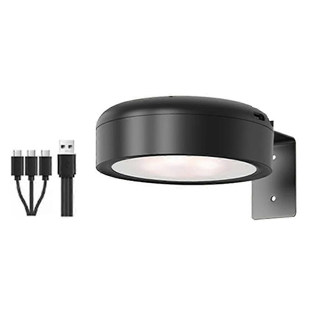 1/2/3Pcs Wall Mounted Magnetic LED Light Rechargeable Dimmable Wireless Picture Light Adjustable Timer No-Drill