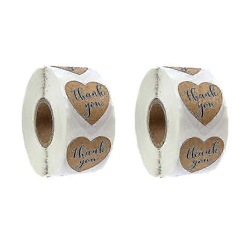 1000pcs Thank You Labels-c