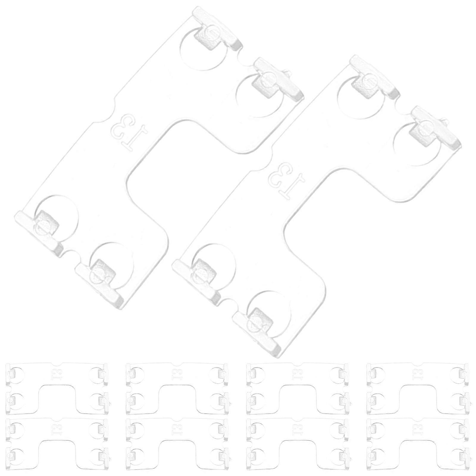 Butterfly Shaped Plastic Blinds Clips for Home Featuring 20Pcs Valance Clips