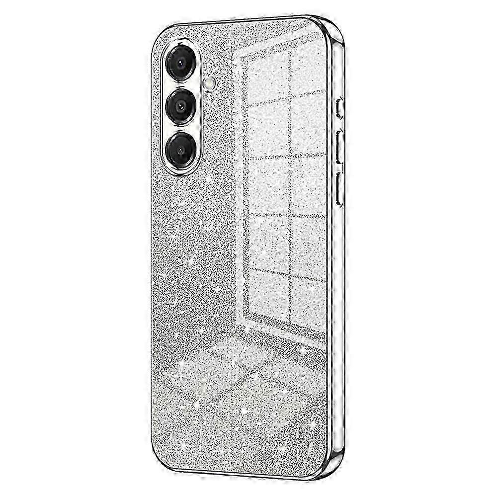 For Galaxy A17 Case Electroplating Gradient Glitter Tpu Phone Cover