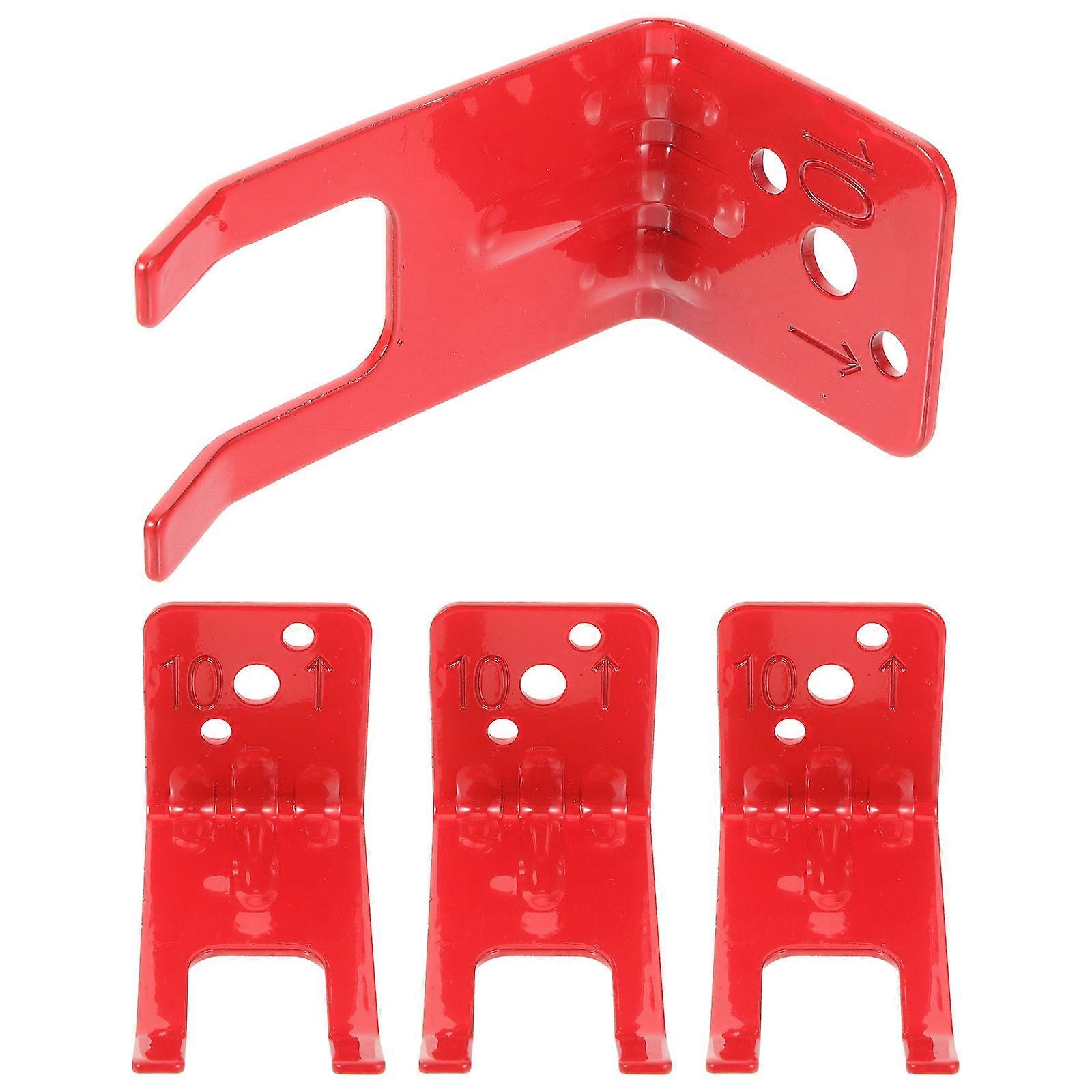 Fire Extinguisher Mount Iron Fire Extinguisher Wall Hook 4Pcs for Home